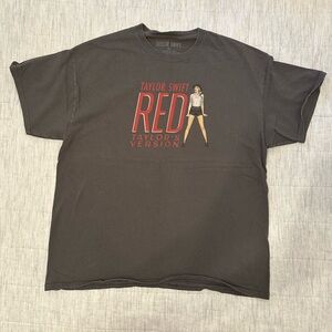 Red (Taylor’s Version) Eras Charcoal T-Shirt